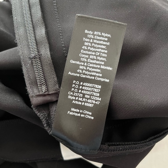 Babaton Helio Pants, Black, Size 8 - Picture 10 of 11